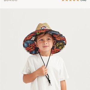 Hemlock Koa Big Kids sun Hat